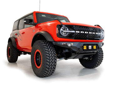 Addictive Desert Designs Bomber Front Bumper w/ Baja Designs Mounts | Ford Bronco (21-26) (F230194120103)