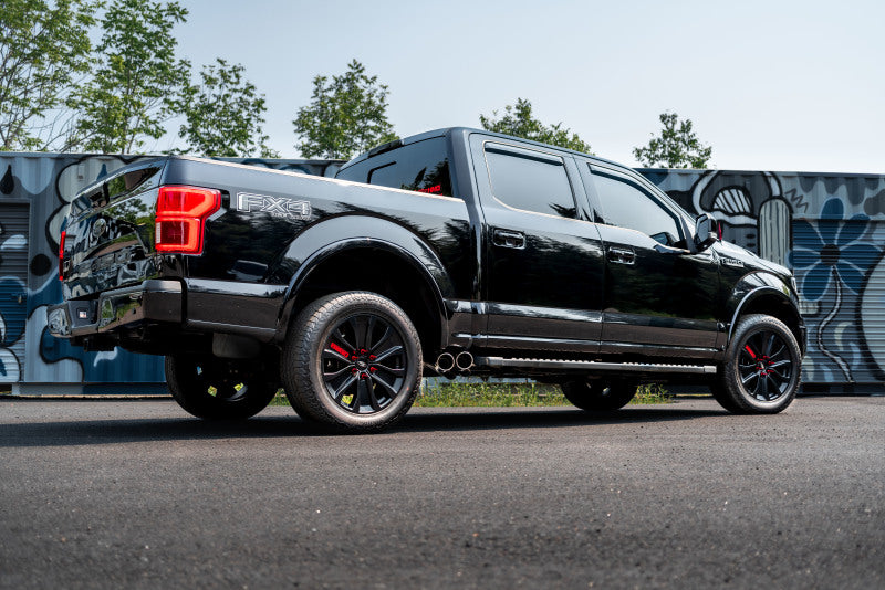 MBRP 3in Cat-Back Pre-Axle Dual Outlet Exhaust w/ 4in OD Tips | Ford F150 (15-20) (S5262AL)