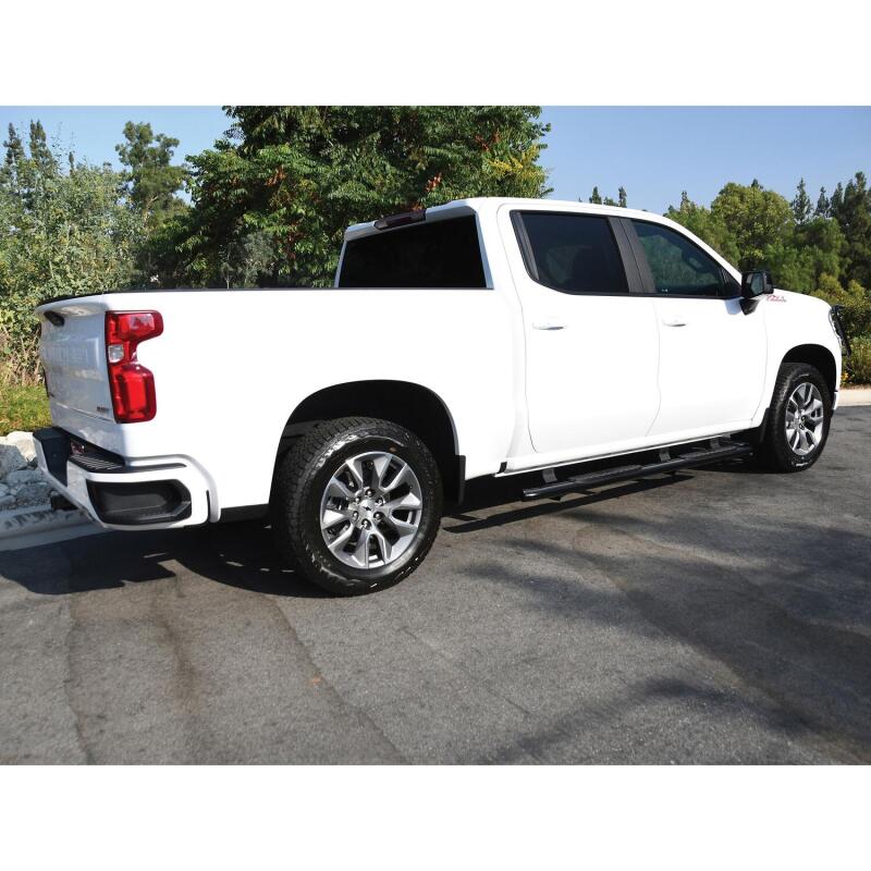 Westin 4 Oval Nerf Step Bars | Chevrolet Silverado 1500 / Silverado ZR2 / GMC Sierra 1500 / Sierra AT4 / Sierra AT4X (19-26) (21-24135)