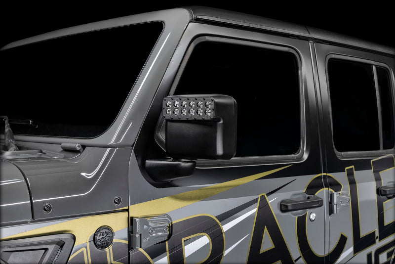 Oracle Lighting LED Off-Road Side Mirrors: Jeep Wrangler (18-24) / Gladiator (20-24)