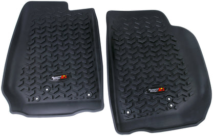 Rugged Ridge Front & Rear Floor Liners | Jeep Wrangler JK / JL (07-18 / 18-25) (12920.03)