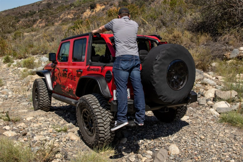 AMP Research Black BedStep: Jeep Wrangler (JL) 2018-2019