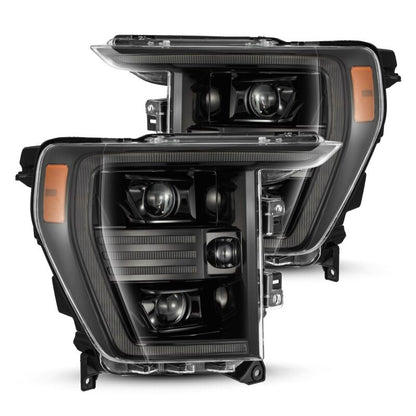 AlphaRex PRO-Series Black Projector Headlights | Ford F-150 (21-23) / F-150 Raptor (21-23) (880294)