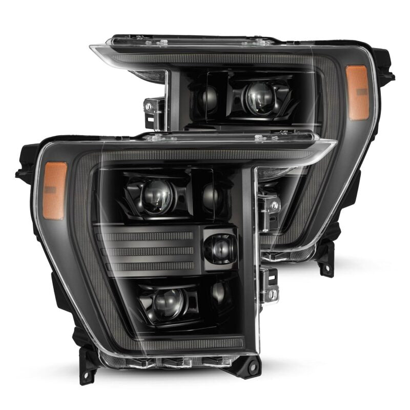 AlphaRex PRO-Series Black Projector Headlights | Ford F-150 (21-23) / F-150 Raptor (21-23) (880294)