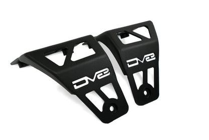 DV8 Offroad Dual Pod Light Mounts: Jeep Wrangler (18-22) / Gladiator (20-22)