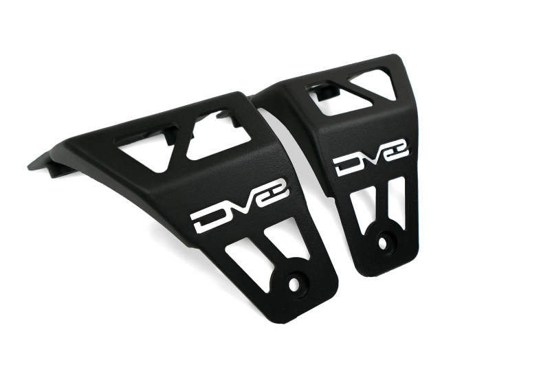 DV8 Offroad Dual Pod Light Mounts: Jeep Wrangler (18-22) / Gladiator (20-22)