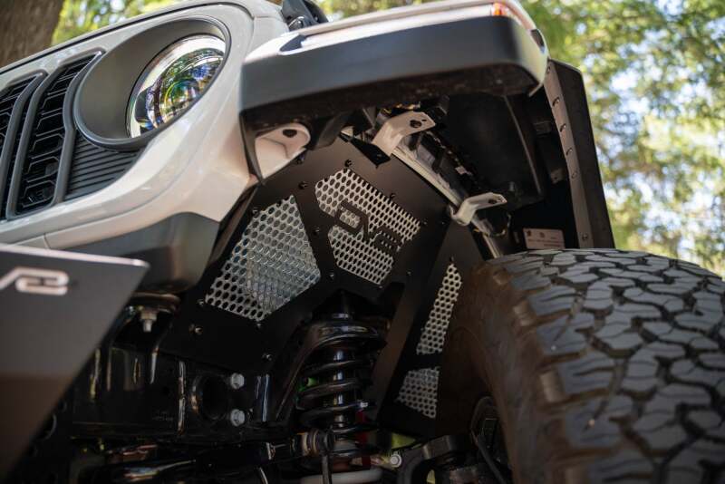 DV8 Offroad Front Inner Fenders | Jeep Wrangler JL / Gladiator JT (18-25) (INFEND-06FB)