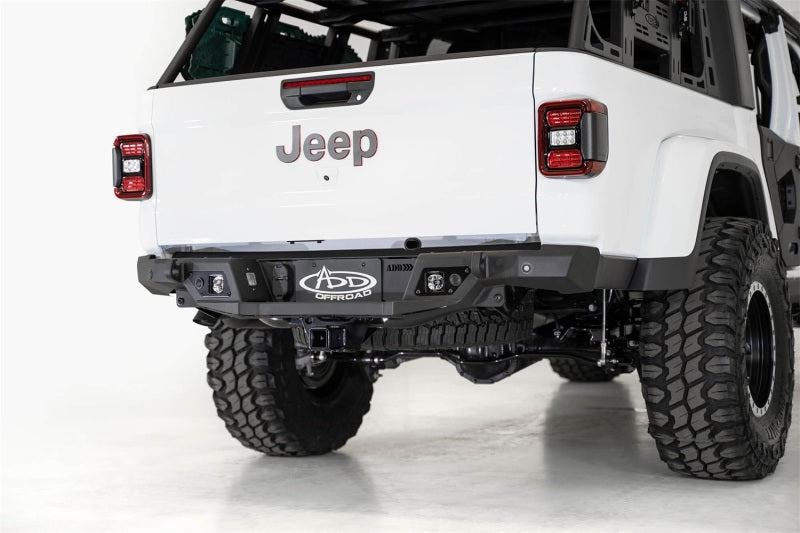 Addictive Desert Designs Stealth Fighter Rear Bumper: Jeep Gladiator (20-23)
