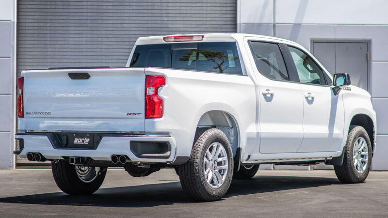 Borla 2024 Chevy Silverado 1500 6.2L V8 ATAK Catback Exhaust w/ Simulator - Black Chrome | Chevrolet Silverado 1500 (24) (140997BC)