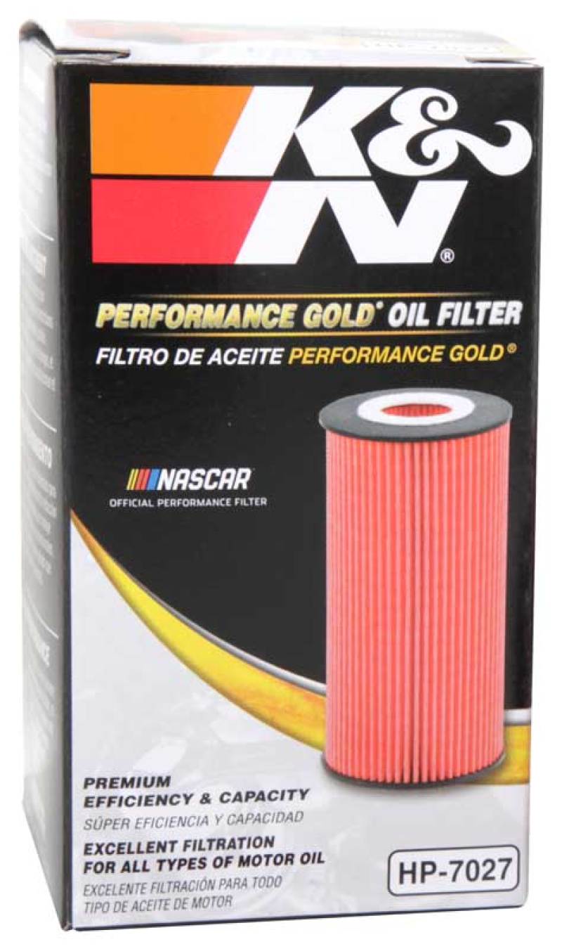 K&N Performance Oil Filter | Chevrolet Colorado (15-22) / ZR2 (17-22) / GMC Canyon (15-22) (HP-7027)