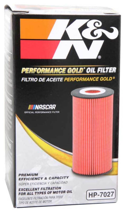 K&N Performance Oil Filter | Chevrolet Colorado (15-22) / ZR2 (17-22) / GMC Canyon (15-22) (HP-7027)
