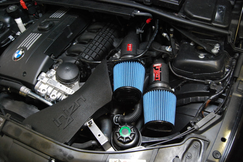 Injen Wrinkle Black Short Ram Intake | BMW 335i/E92 & 135i/E82 (07-09) (SP1125WB)