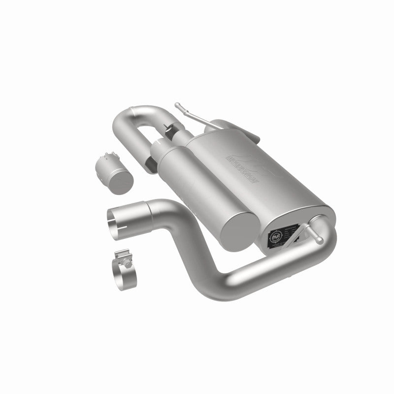 Magnaflow Overland Series Axle-Back Perf Exhaust System (REAR): Jeep Wrangler JL 18-25 2.0L / 3.6L