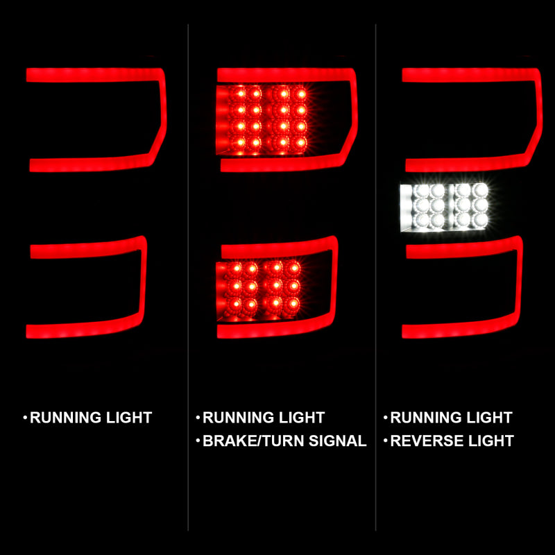 ANZO LED Tail Light Assembly w/Sequential | Ford F-150 (18-19) (311314)