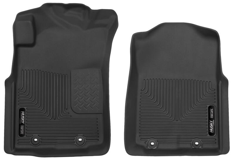 Husky Liners X-Act Contour Black Front Floor Liners | Toyota Tacoma Pickup (12-14) (53701)