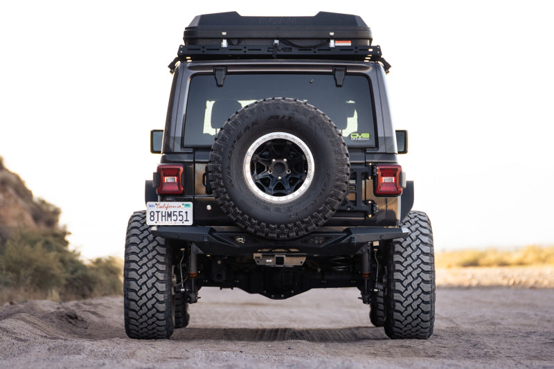 DV8 Offroad Rear Bumper | Jeep Wrangler JL (18-25) (RBJL-09)