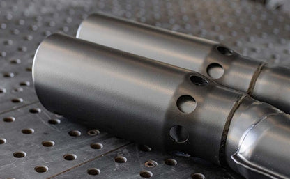 MagnaFlow 409 SS DPF Back 5in Single Exit Exhaust: Dodge Ram 2500 / Ram 3500 2007-2010 / 2011-2018 Black