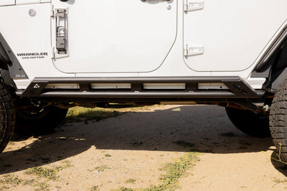 DV8 Offroad Rock Sliders | Jeep Wrangler JK 4-Door (07-18) (SRJK-07)