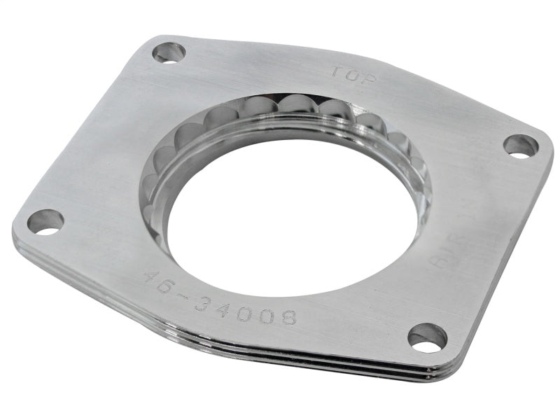 aFe Silver Bullet Throttle Body Spacer Kit | GM Silverado/Sierra 1500 V8 5.3L (14) (46-34008)