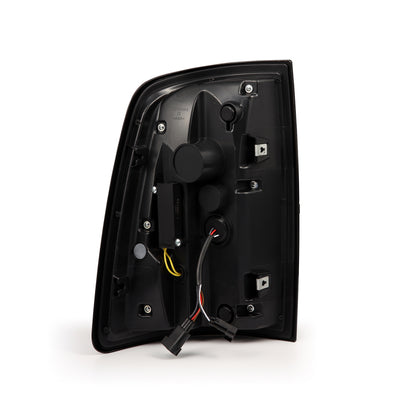 AlphaRex LUXX LED Tail Lights (Black): Dodge Ram 2009 - 2018 (1500, 2500 & 3500)