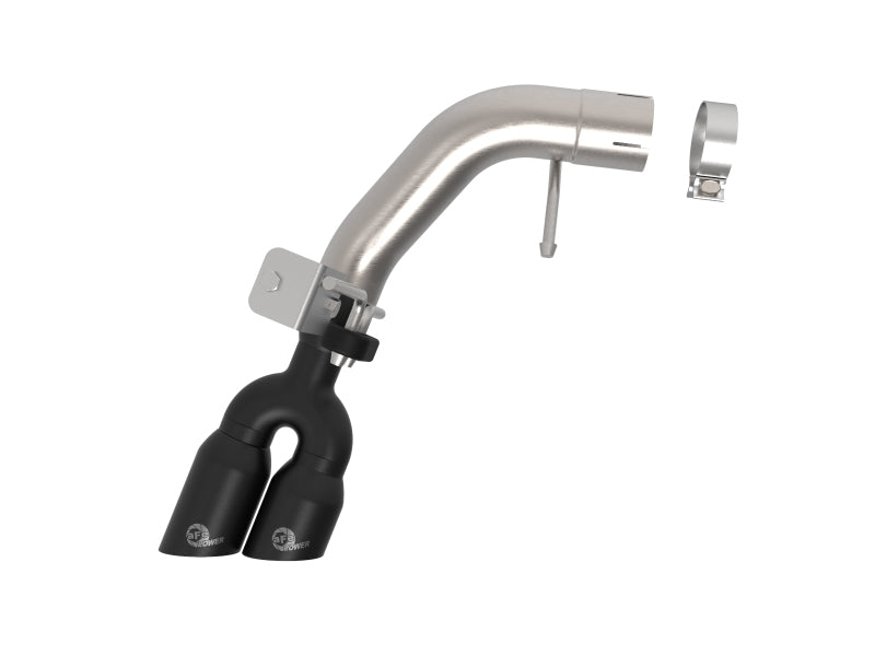 aFe 3in Axle-Back Exhaust Side Exit w/ Black Tips | Ford Ranger (19) (49-33110-B)