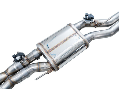 AWE Tuning SwitchPath™ Cat-Back Exhaust Chrome Silver Tips Ford Ranger Raptor | 2024-26 (3025-32306)