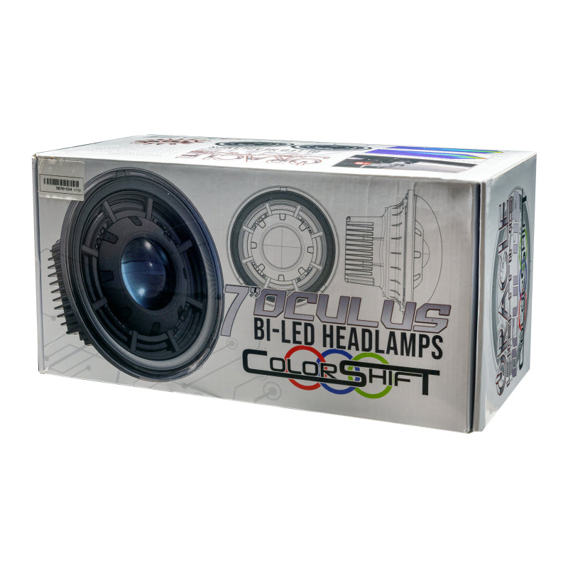 ORACLE Lighting ColorSHIFT Bi-LED Projector Headlights (FRONT): Jeep Wrangler (07-18)