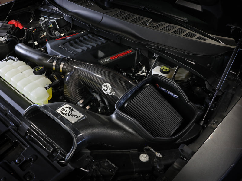 aFe POWER Track Series CF Cold Air Intake 21-24 Ford F150 Raptor | Ford F150 Raptor (21-24) (57-10031K)