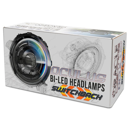 Oracle Lighting Bi-LED Projector Headlights: Jeep Wrangler (18-24) / Gladiator (20-24)