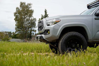 DV8 Offroad Center Mount Winch Front Bumper | Toyota Tacoma (20-23) | Factory Style