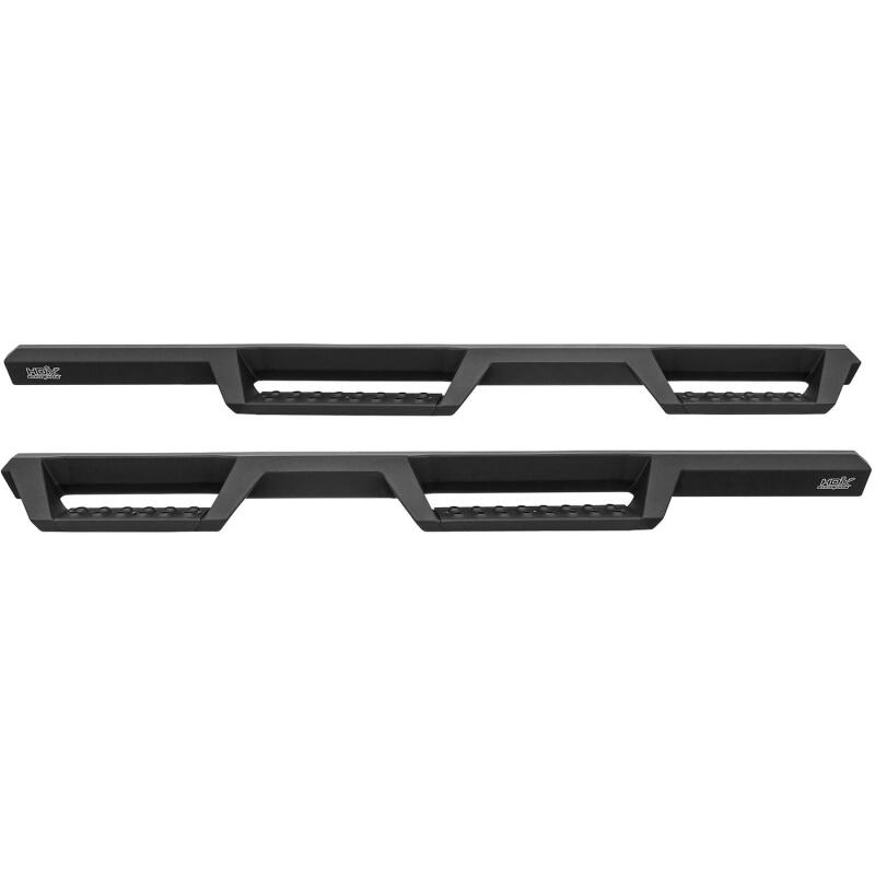 Westin Heavy Duty Textured Black Drop Nerf Step Bars: Jeep Wrangler JL Unlimited 2018-2024
