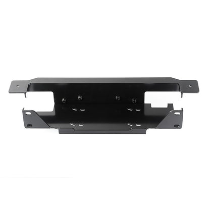 Rugged Ridge Winch Plate Stamped Bumper | Jeep Wrangler JK / JL (07-18 / 18-25) (11543.15)