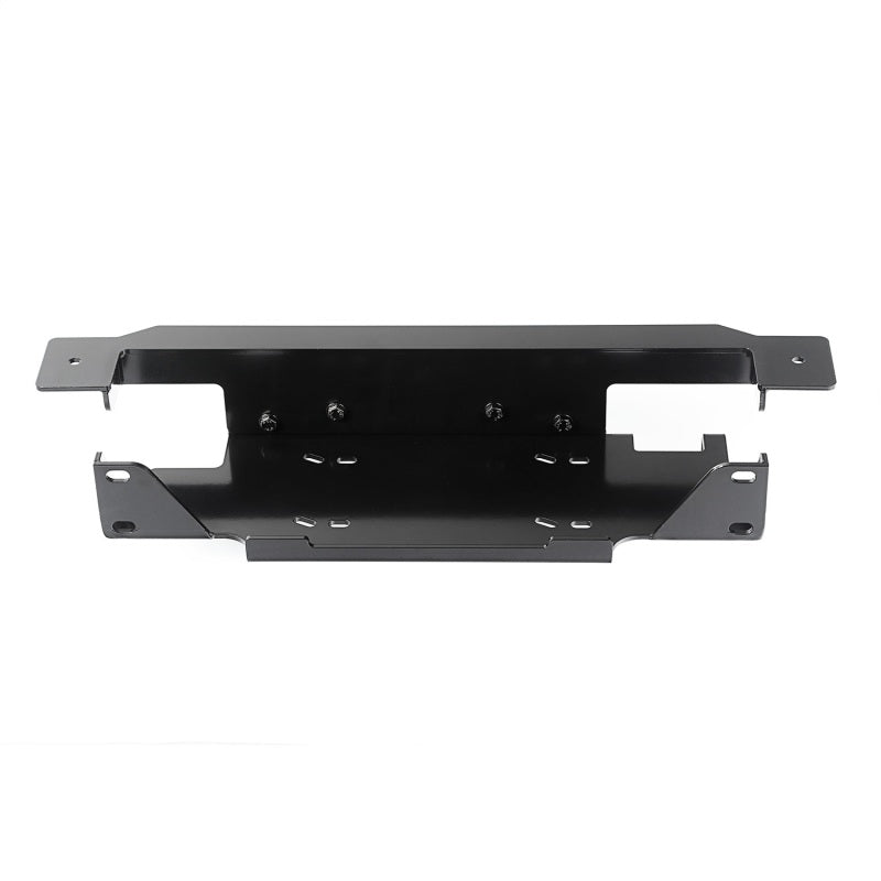 Rugged Ridge Winch Plate Stamped Bumper | Jeep Wrangler JK / JL (07-18 / 18-25) (11543.15)