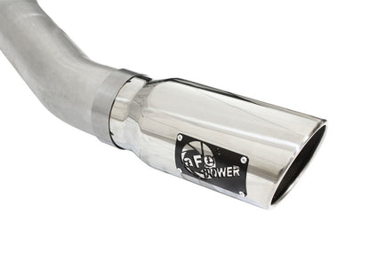 aFe 4in Aluminized Steel Cat-Back Exhaust | Ford F-150 2015 V6 3.5L (tt) (49-03069-P)