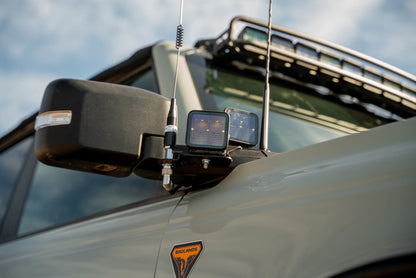 DV8 Offroad A Pillar Dual Light Pod Drop Mounts | Ford Bronco (21-26) (LBBR-08)