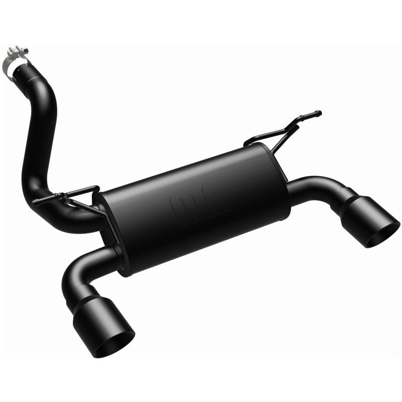 MagnaFlow Street Series Axle-Back Perf Exhaust Dual Black Tips (REAR): Jeep Wrangler JL 2018-2024 2.0/3.6L