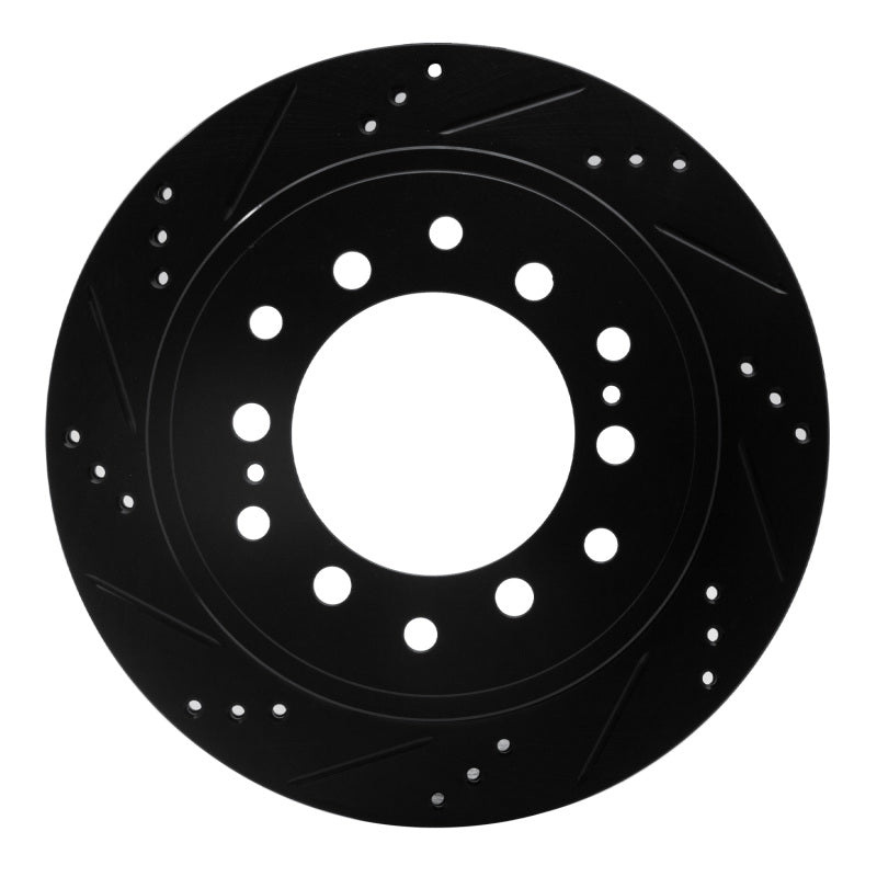 R1 Concepts Drilled & Slotted Brake Rotor | Lexus GX460 (10-24) (ECB-76143L)