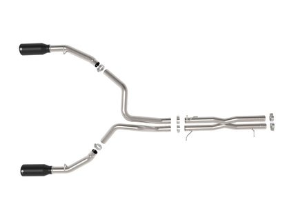 aFe Vulcan Series 304 SS Cat-Back Exhaust (Black Tip): Ram 1500 3.0L (25-26)