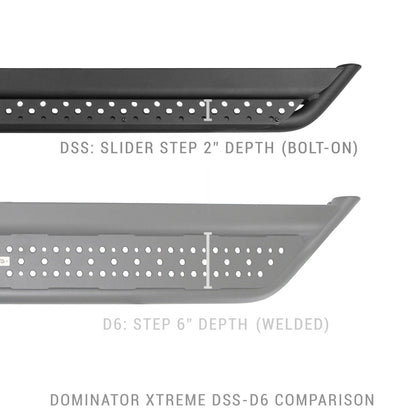 Go Rhino Dominator Extreme Side Steps w/Brackets | Ford Bronco (21-26) (DSS4131T)