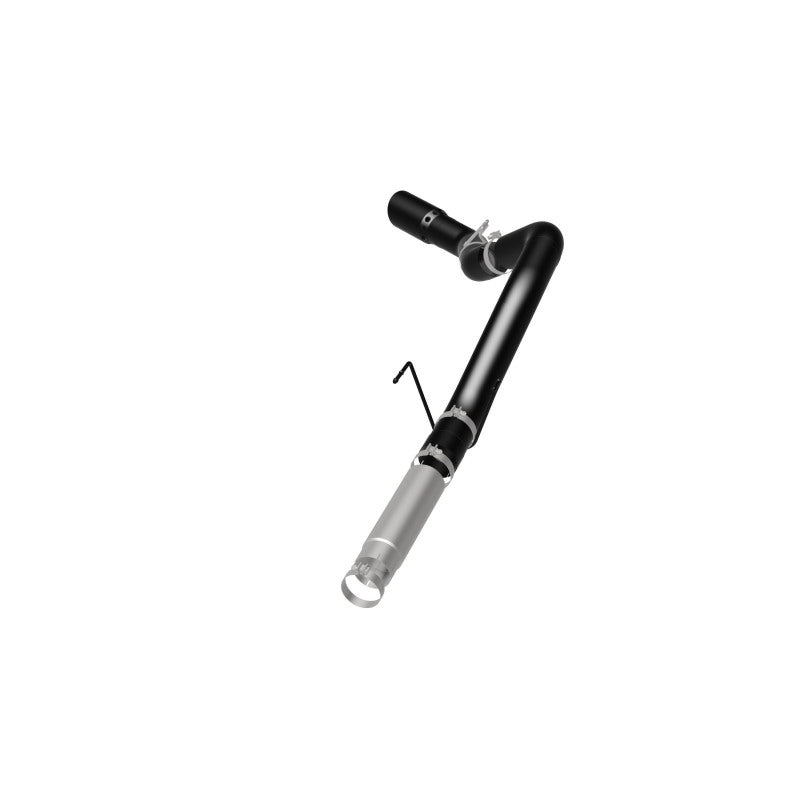 MagnaFlow Black 5in Single Passenger Side Rear Exit Exhaust: Ram 2500 / Ram 3500 2019-2024