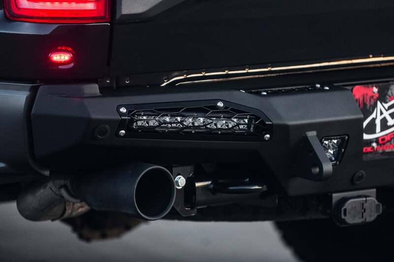 Addictive Desert Designs HoneyBadger Rear Bumper w/ 10in SR LED Mounts | Ford F-150 Raptor (17-20)