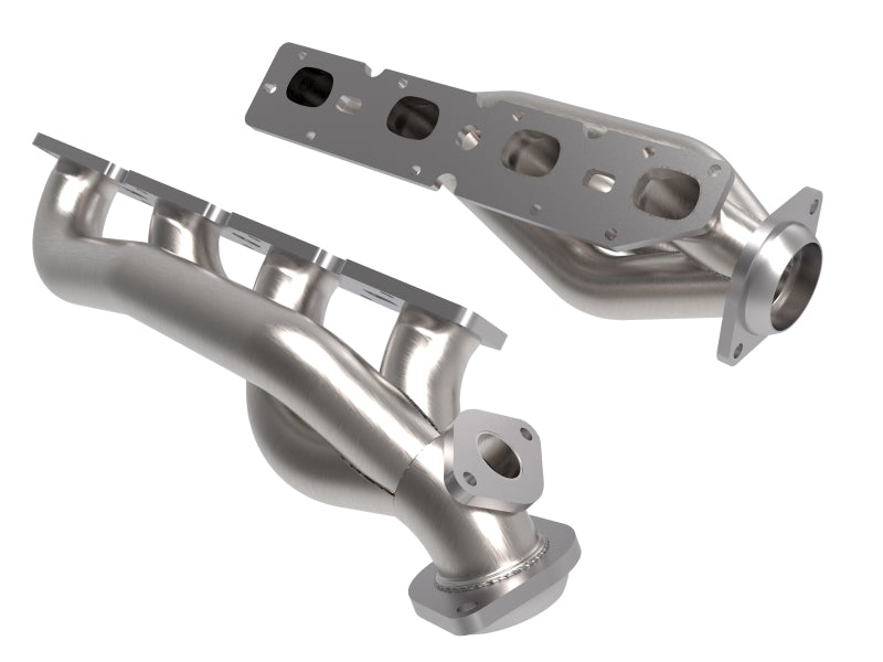 AFE Twisted Steel Shorty Headers: Ram 6.4L 392 2500 / 3500 2019 - 2025