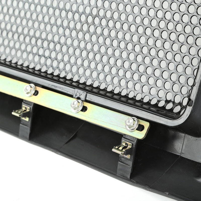 Rugged Ridge Spartan Satin Black Grille: Fits Most Jeep Wrangler Models (2007-2018)