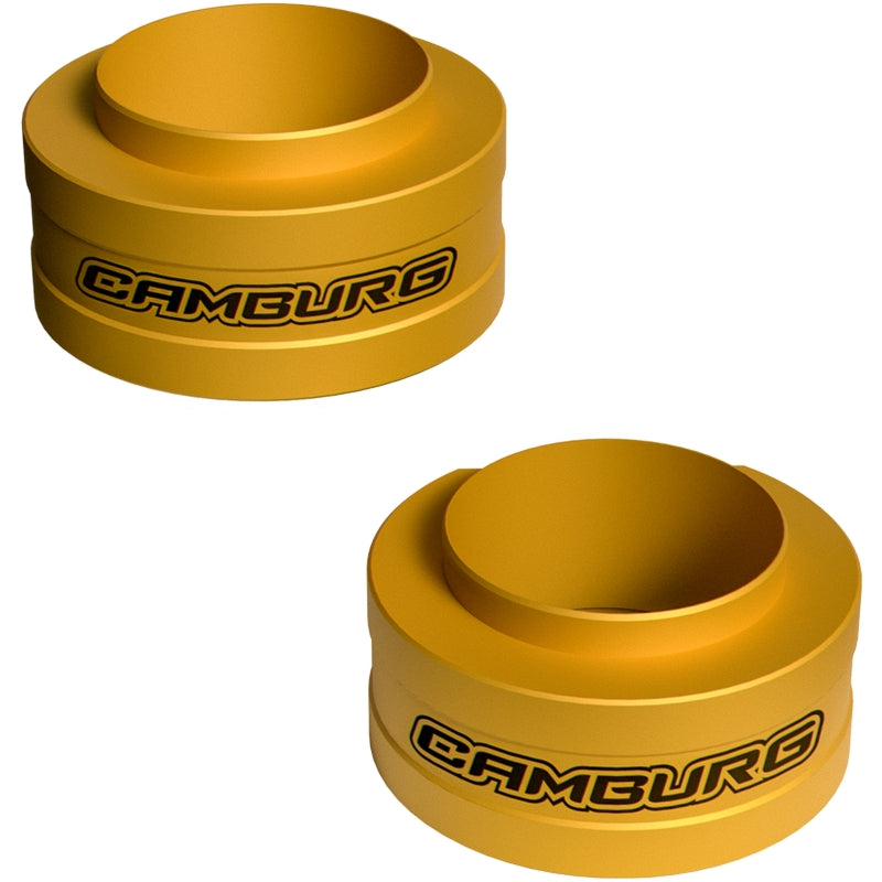 Camburg 2024+ Ford Ranger Raptor 2.5in Front Spring Preload Spacer Kit | Ford Ranger (19-26) (CAM-110306-GLD)