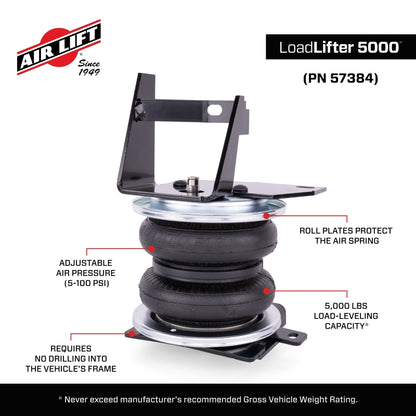 Air Lift LoadLifter 5000 Air Spring Kit | Toyota 4Runner (25-26) (57384)
