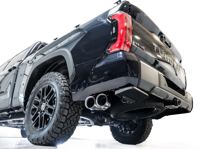 AWE 0FG Dual Exhaust System with Chrome Silver Tips | Toyota Tundra (22-26) (3015-32063)