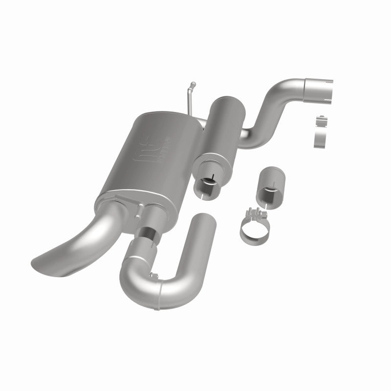 Magnaflow Overland Series Axle-Back Perf Exhaust System (REAR): Jeep Wrangler JL 18-25 2.0L / 3.6L