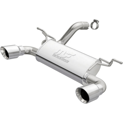 MagnaFlow Street Series Axle-Back Perf Exhaust Dual Polished Tips (REAR): Jeep Wrangler JL 2018-2024 2.0/3.6L