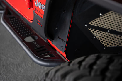 DV8 Offroad Slim Steel Fender Flares: Fits Most Jeep Wrangler / Gladiator Models (2018-2026)