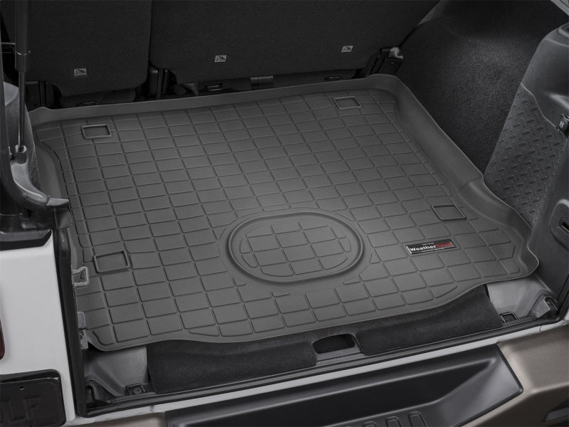WeatherTech Cargo Liner (Black): Jeep Wrangler JK 2015 - 2018